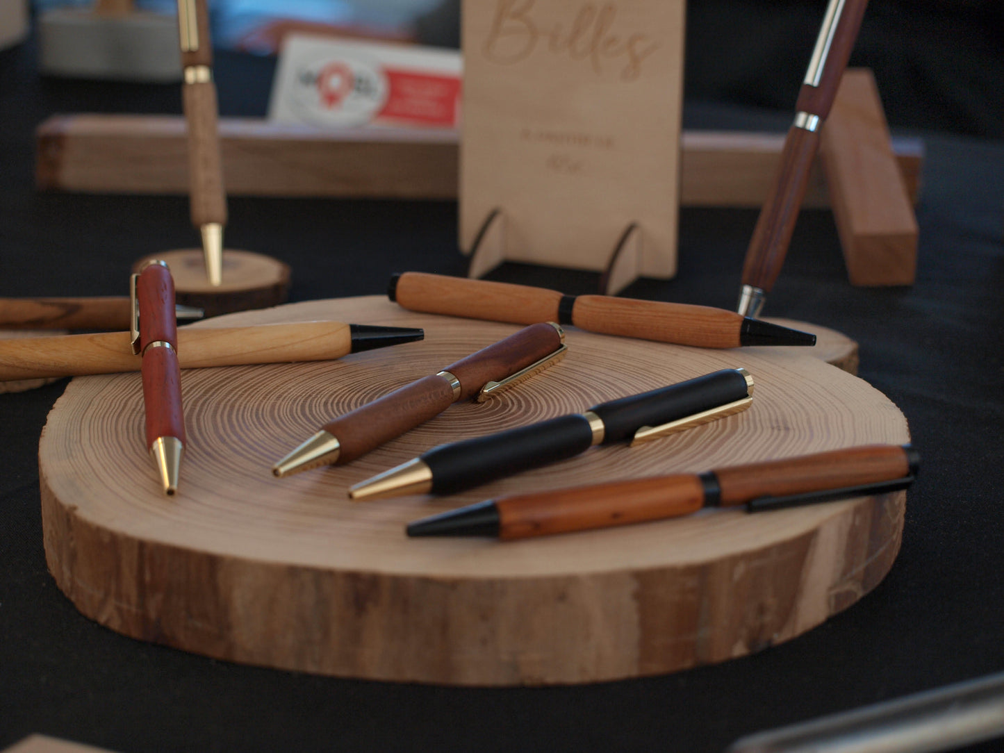 Les Stylos en bois